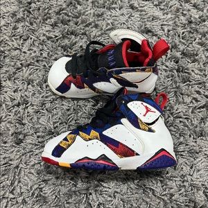 Boys Jordan 7 Retro “Nothing But Net” Rare find